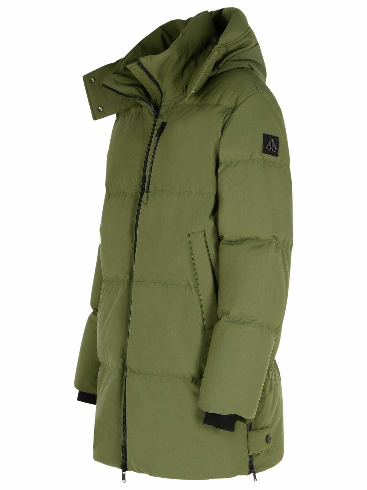 Moose Knuckles chelia 3q Green Nylon Blend Parka