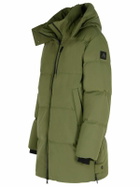 Moose Knuckles chelia 3q Green Nylon Blend Parka