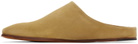 Rhude Tan Chateau Suede Mules