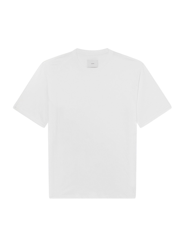 Photo: ssstein - Suvin Cotton-Jersey T-Shirt - White