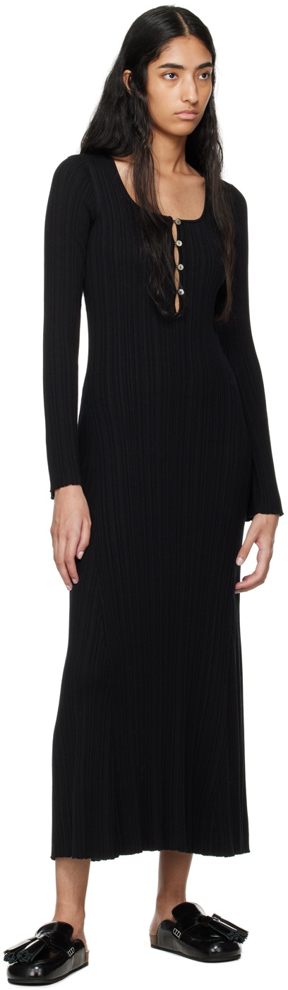 Holzweiler Black Tanya Maxi Dress