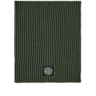 Stone Island Men's Patch Neck Warmer in Olive
