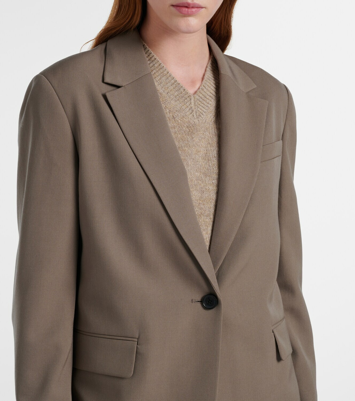 The Row Ezri wool blazer