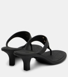 Versace Alia Medusa 55 thong sandals