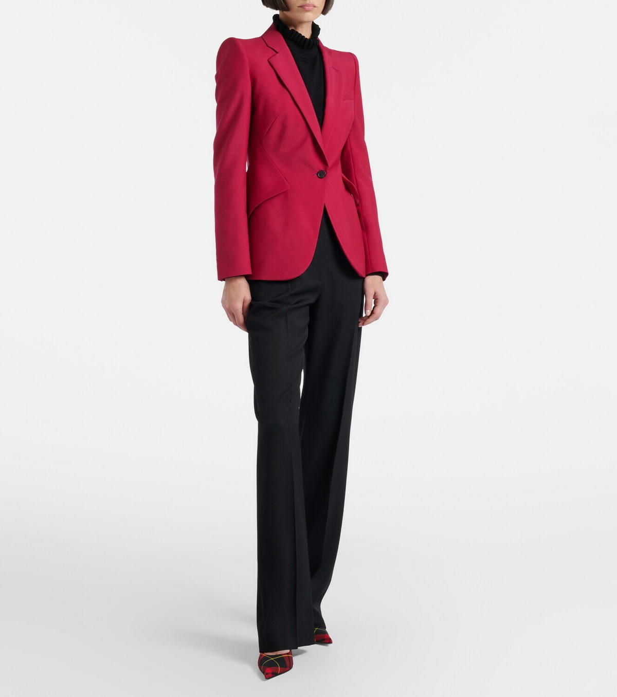 McQueen Wool and mohair blazer