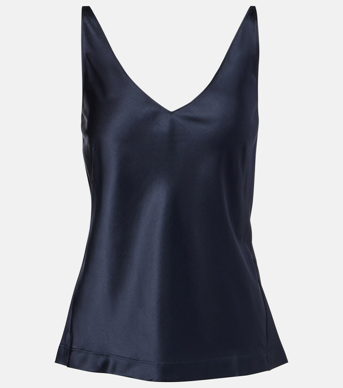 Dorothee Schumacher Sense of Shine silk-blend satin top