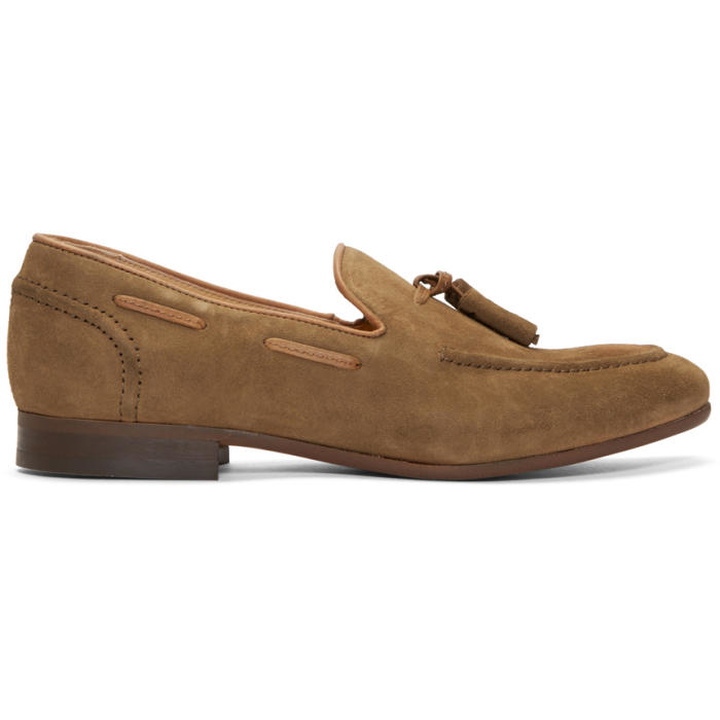 Photo: H by Hudson Tan Suede Pierre Loafers