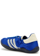 Adidas X Wales Bonner Karintha Satin Sneakers Blue