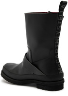Stella Mccartney Trace Faux Leather Ankle Boots Black