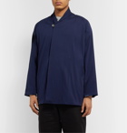 Blue Blue Japan - Reversible Indigo-Dyed Cotton-Jersey Jacket - Blue