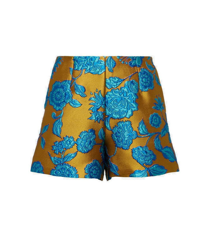 Photo: La DoubleJ Margarita floral jacquard shorts