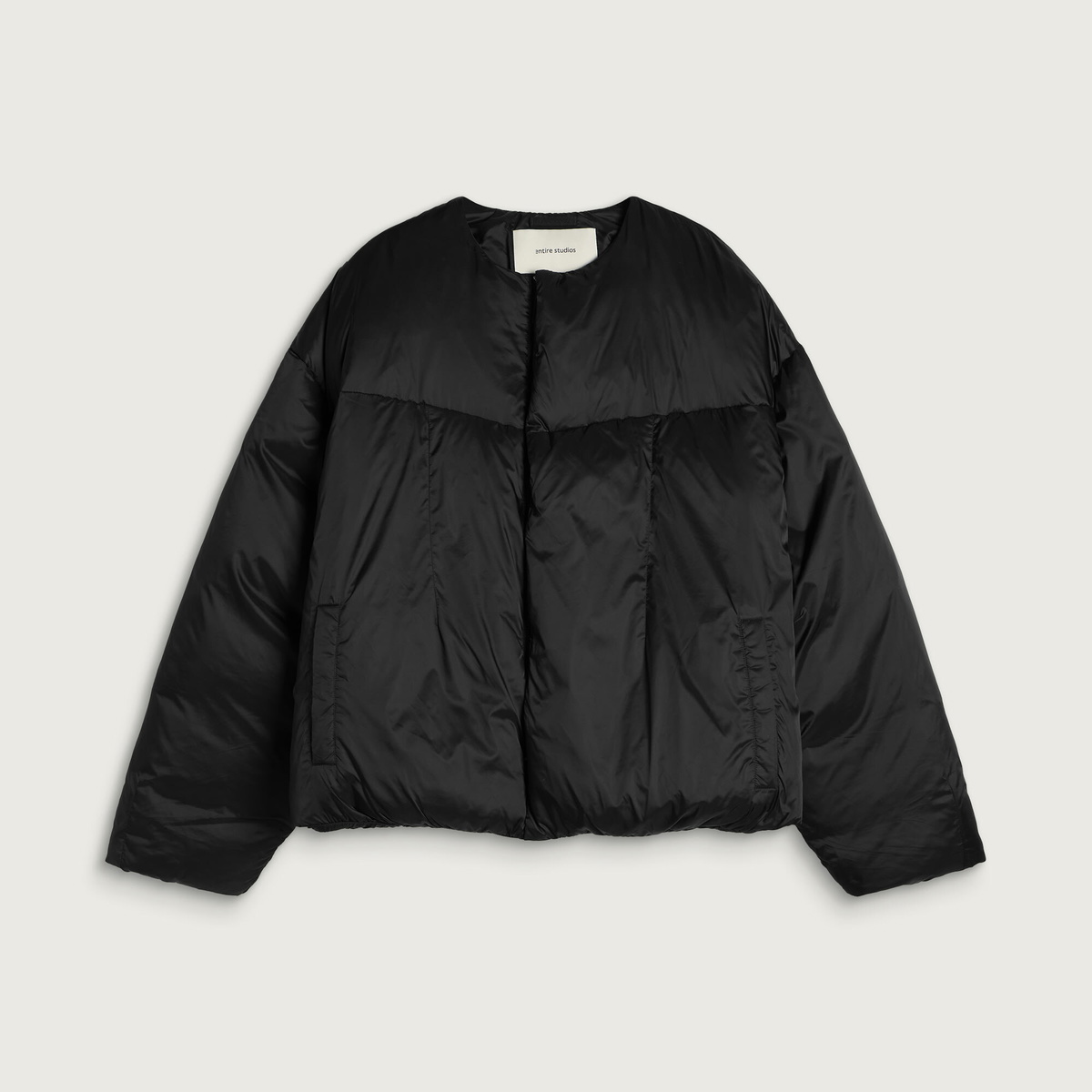 Entire Studios Men's Pod Puffer Jacket in Black