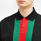 Gucci Men's GRG Polo in Black
