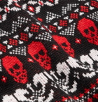 Alexander McQueen - Slim-Fit Fair Isle Wool Sweater - Red