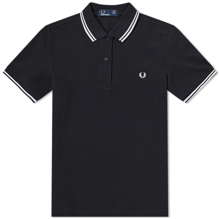 Photo: Fred Perry Women's Slim Fit Twin Tipped Polo