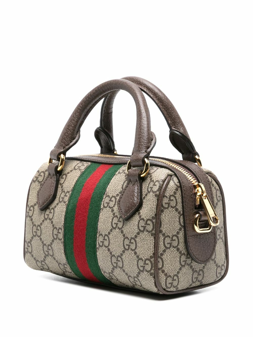 Gucci Brown Ophidia Mini GG Supreme Bag Gucci