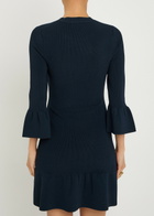 Veronica Beard Portia Knit Mini Dress Navy