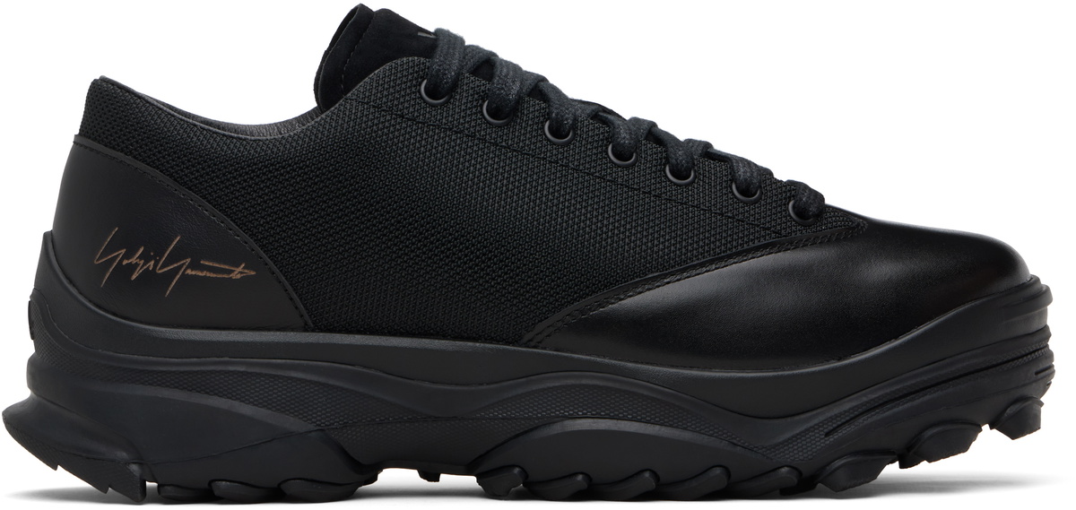 Diet Butcher Slim Skin Black Massive Side Zip High-Top Sneakers Diet Butcher Slim Skin Black Massive Side Zip High-Top Sneakers