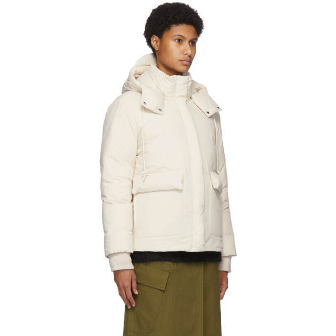 Kenzo Beige Down Puffer Jacket Kenzo