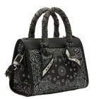 AMIRI Women's Bandana Micro Triangle Bag in Black