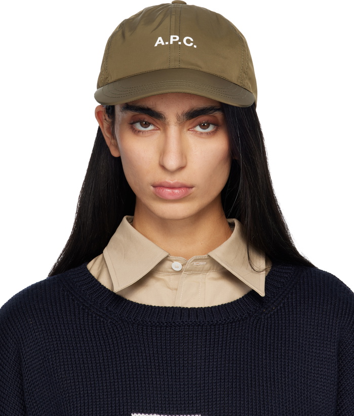 Photo: A.P.C. Khaki Charlie Cap