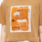 Rejina Pyo Women's Quinn Logo Patch T-Shirt in Beige