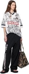 032c Black Outlaw Oversized Lounge Pants