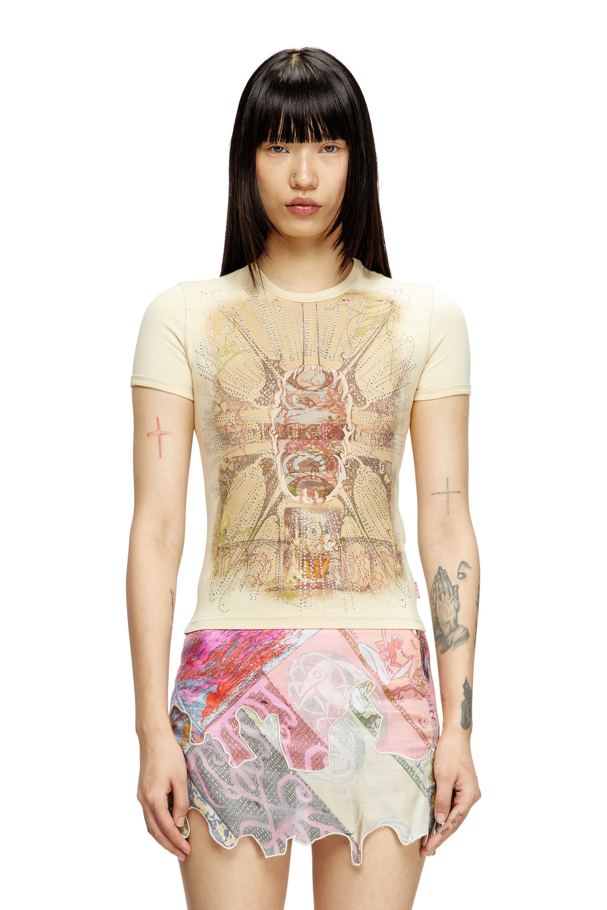 Diesel Blue M-Anaheim T-Shirt Diesel