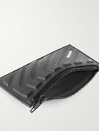 Balenciaga - Logo-Print Embossed Full-Grain Leather Cardholder