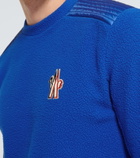 Moncler Grenoble - Fleece logo sweatshirt