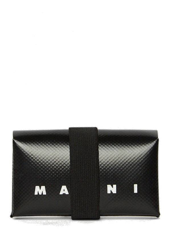 Photo: Origami Trifold Wallet in Black
