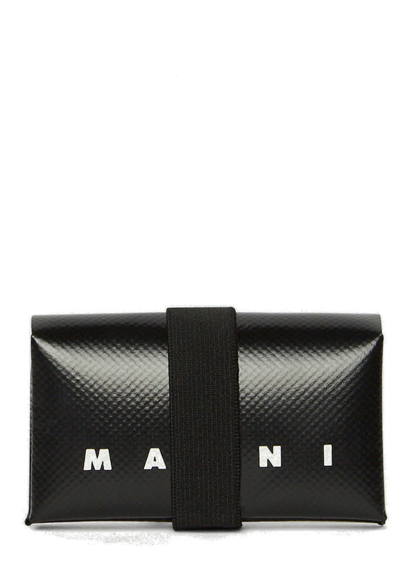 Photo: Origami Trifold Wallet in Black