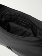 SAINT LAURENT - Le 5 à 7 Leather-Trimmed Shell Messenger Bag - Black