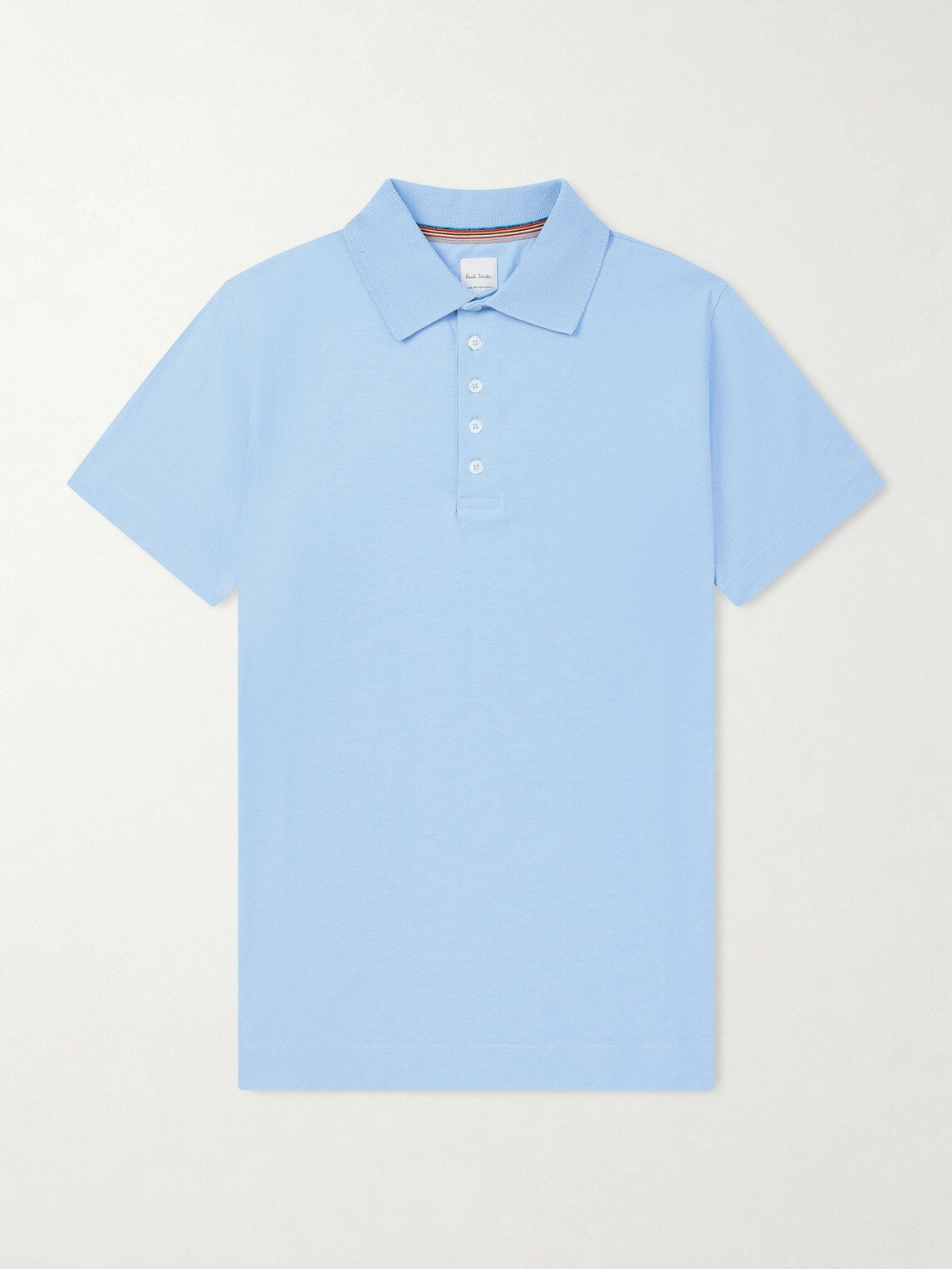 Paul Smith - Cotton Polo Shirt - Blue