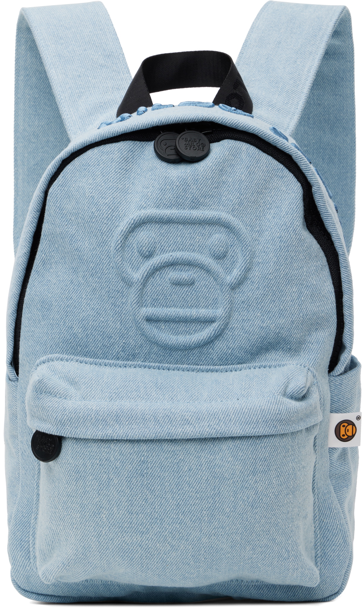 BAPE Kids Blue Baby Milo Plush Backpack A Bathing Ape BAPE Kids Blue Baby Milo Plush Backpack A Bathing Ape