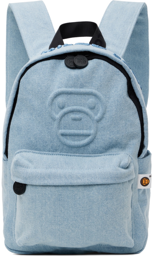 Photo: BAPE Blue Baby Milo Denim Mini Backpack