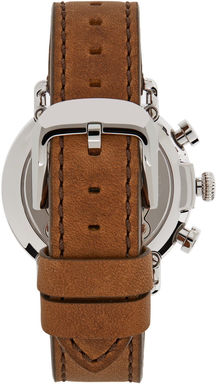 Shinola Brown & Blue 'The Runwell' Chrono 41mm Watch