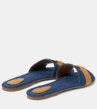 See By Chloé Klaire denim slides