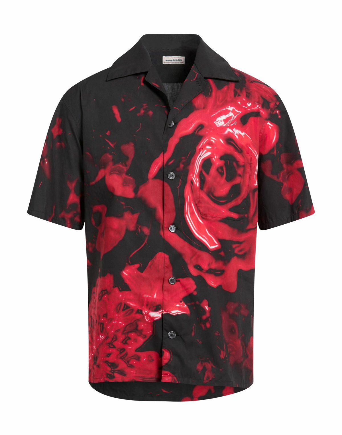 Mcqueen Mens Shirt in Black