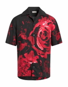 Mcqueen Mens Shirt in Black