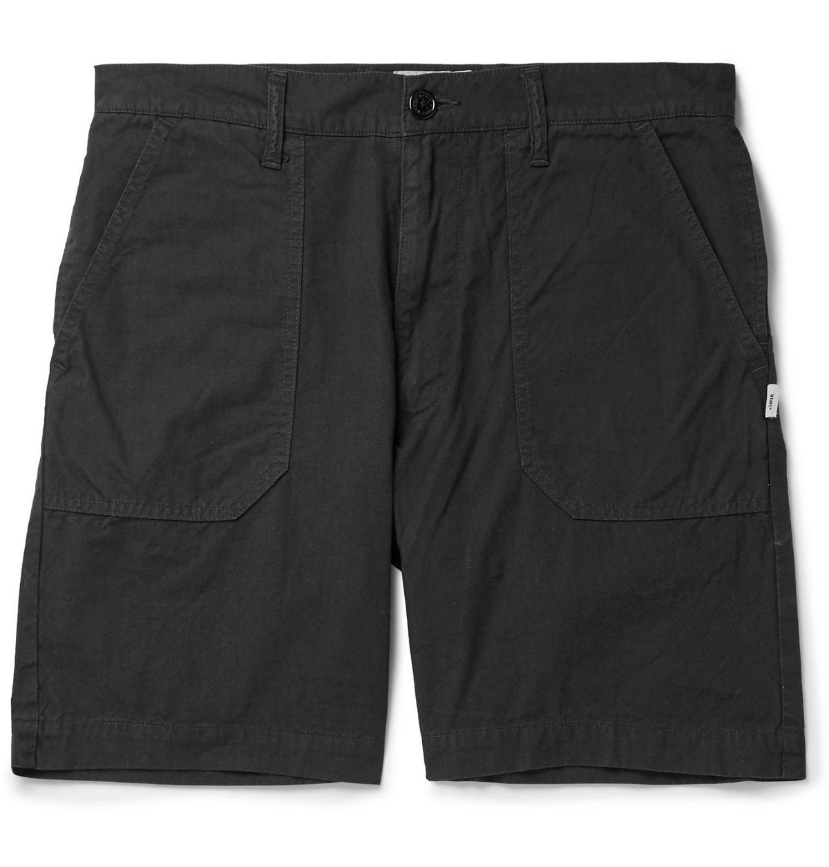 WTAPS - Buds Wide-Leg Cotton-Ripstop Shorts - Black WTAPS