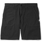 WTAPS - Buds Wide-Leg Cotton-Ripstop Shorts - Black