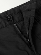 Stone Island - Slim-Fit Cotton-Blend Twill Cargo Trousers - Black