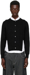 Comme des Garçons Homme Plus Black Wool Cardigan