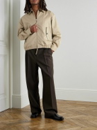 AGOLDE - Torres Cotton-Blend Twill Jacket - Neutrals