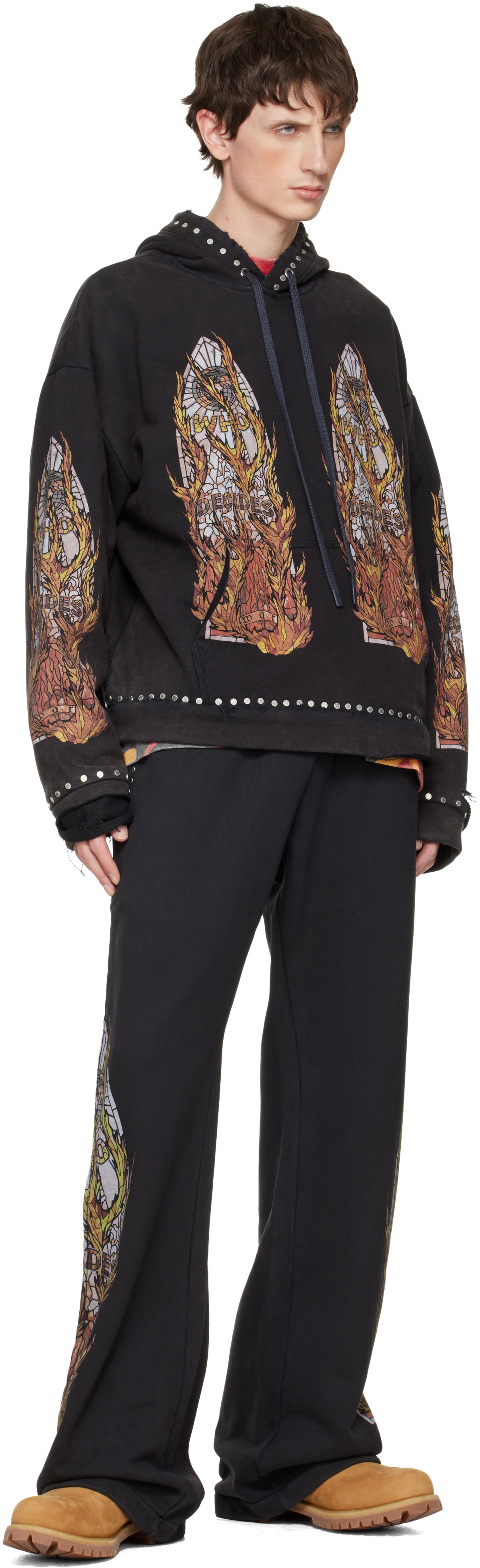 Who Decides War Black Hardware Hoodie