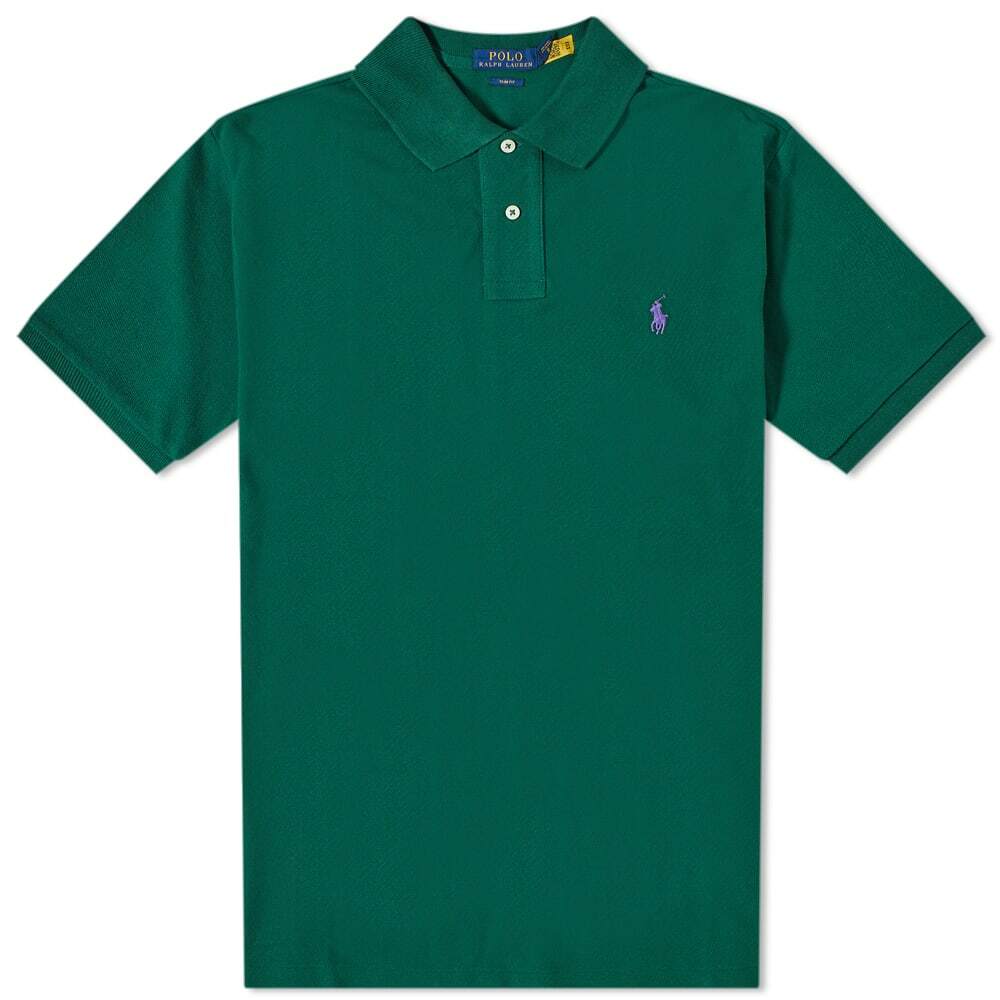 Hunter green ralph lauren polo shirt best sale