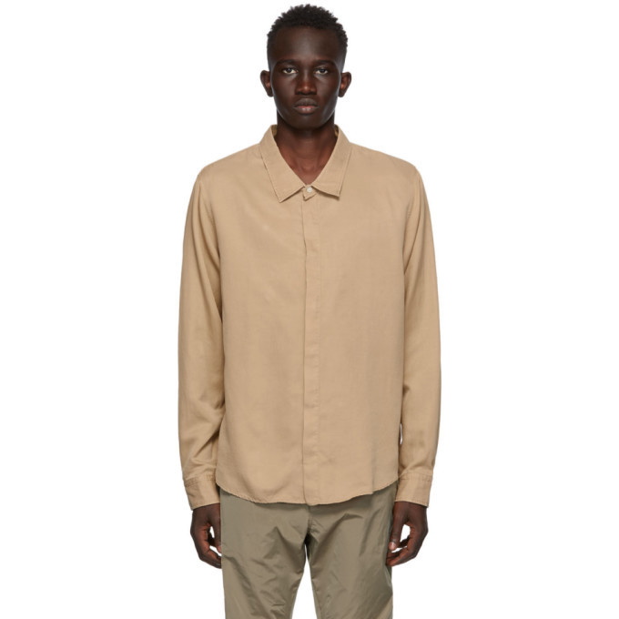 Photo: Tiger of Sweden SSENSE Exclusive Tan Atteneo Shirt