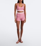 Pucci Onda jersey sports bra
