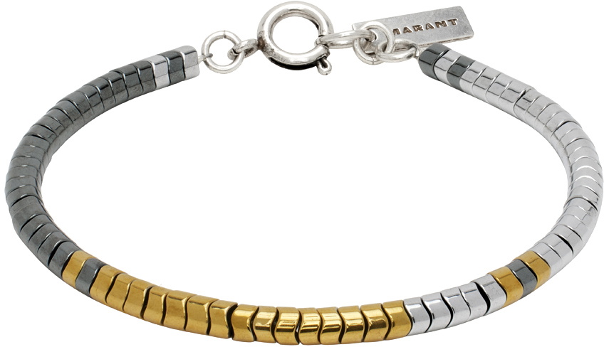 Isabel Marant Gunmetal Lenno Bracelet